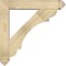 Ekena Millwork Olympic Arts and Crafts Rough Sawn Bracket w/ Offset Brace, Douglas Fir, 6"W x 30"D x 30"H BKT0604X30X30OLY03RDF - alternate 3